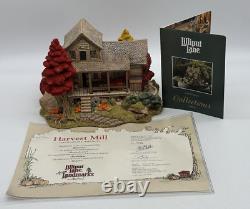 Lilliput Lane Cottage Harvest Mill Limited Edition In Box Signed Deed
