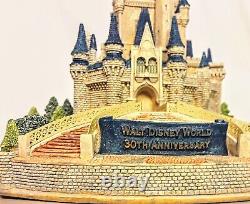 Lilliput Lane Disney Cinderella Castle WDW 30th Anniversary Limited to 3000