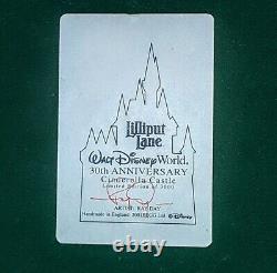 Lilliput Lane Disney Cinderella Castle WDW 30th Anniversary Limited to 3000