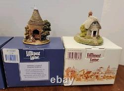 Lot 24 Lilliput Lane Cottages Original Boxes, Excellent Condition. NO DEEDS INC