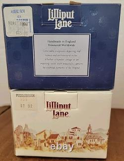 Lot 24 Lilliput Lane Cottages Original Boxes, Excellent Condition. NO DEEDS INC
