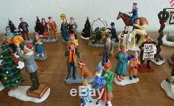 Lot 87 Lemax Vintage Christmas Village Figures Accessories Men Women Children