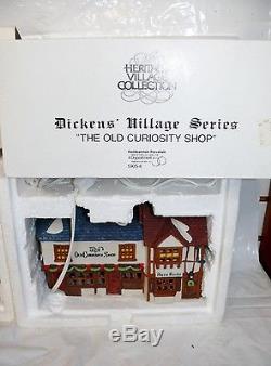 Lot Vtg Dept Department 56 Dickens Village Series Christmas Lighted House & More