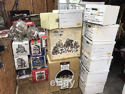 Lot of 130 Lemax Christmas Collectibles (Retail $4k)