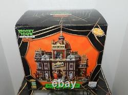 Lot of 2 Halloween Lemax Spooky Town Collection House Opera & Isle of Doom BOXED