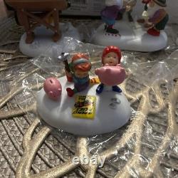 Lot of 5 Department 56 North Pole Series rare figure lot