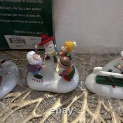 Lot of 5 Department 56 North Pole Series rare figure lot