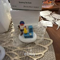 Lot of 5 Department 56 North Pole Series rare figure lot