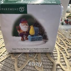 Lot of 5 Department 56 North Pole Series rare figure lot