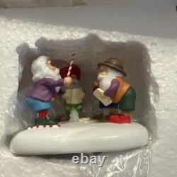Lot of 5 Department 56 North Pole Series rare figure lot