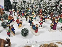 Lot of 70+-Depart 56 And Lemax, Some Unbranded People Figures Accessories Mixed