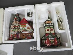 Lot of (7) Department 56 Heritage & Dickens Village Bulidings