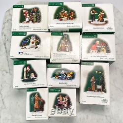 Lot of Small Department DEPT 56 Miniatures Christmas