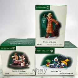 Lot of Small Department DEPT 56 Miniatures Christmas