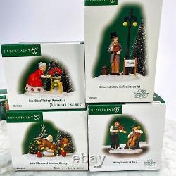 Lot of Small Department DEPT 56 Miniatures Christmas