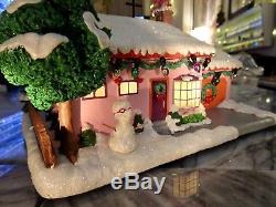 MILHOUSES HOUSE Simpsons Howthorne Christmas Village -Org Packaging WithCOA FHR