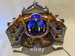 MOMENTS IN TIME Christmas Village 13.1H Musical Opera House with Animated Scene