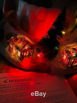 MR. CHRISTMAS Winter Wonderland Holiday Hill Sledding St Nicholas Square Works