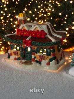 McDonaldland Christmas Village House 1997 Ceramic Light Up Original Box