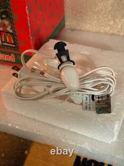 McDonaldland Christmas Village House 1997 Ceramic Light Up Original Box