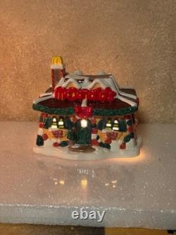 McDonaldland Christmas Village House 1997 Ceramic Light Up Original Box