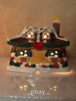 McDonaldland Christmas Village House 1997 Ceramic Light Up Original Box