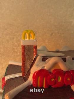 McDonaldland Christmas Village House 1997 Ceramic Light Up Original Box
