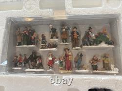 Member's Mark 2006 Victorian Village Hand Painted Christmas Set Great Condition