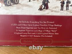 Member's Mark 2006 Victorian Village Hand Painted Christmas Set Great Condition