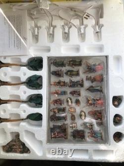 Members Mark 48 Piece Christmas Set Bethlehem Village Lighted Display