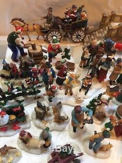 Members Mark Victorian Village Holiday Collection Lit, Animated Christmas. 86+pc