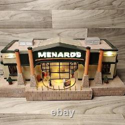Menards 289-0545 Menards Store with LEDs, Animation & Sound/Box RARE Read Desc