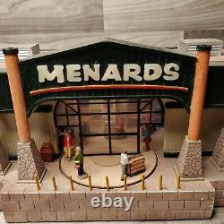 Menards 289-0545 Menards Store with LEDs, Animation & Sound/Box RARE Read Desc