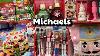 Michaels Christmas Decor 2024 Shop With Me Candy Stocking Stuffers Lemax Christmas Village