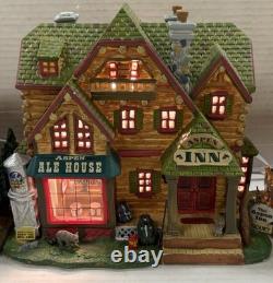 Michaels Christmas Villages Lot Of 5 Pre-owned