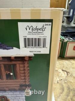 Michaels Christmas Villages Lot Of 5 Pre-owned