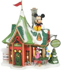 Mickeys Stuffed Animals Department 56 North Pole Village 6007614 Disney mouse Z