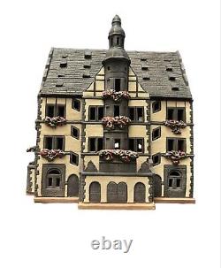 Midene Ceramic House Home decor Miniature of Town Hall in Schweinfurt, Germany