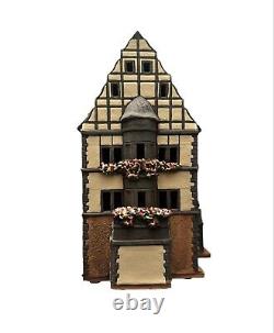 Midene Ceramic House Home decor Miniature of Town Hall in Schweinfurt, Germany