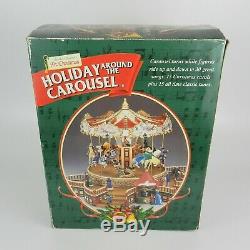 Mr. Christmas 1999 Holiday Around the Carousel Animated Musical Decoration Works