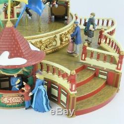 Mr. Christmas 1999 Holiday Around the Carousel Animated Musical Decoration Works
