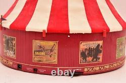 Mr Christmas Circus Tent Big Top Worlds Fair Gold Label Music Motion Lighted