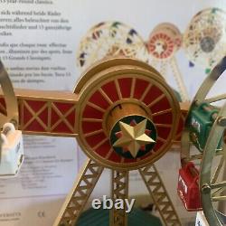 Mr. Christmas Double Ferris Wheel Christmas Village Carnival Ride Animated