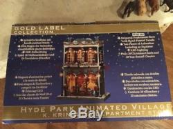 Mr. Christmas Gold Label Collection Animated Village Hyde Park