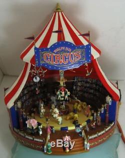 Mr Christmas Gold Label Worl's Fair Big Top Circus Tent
