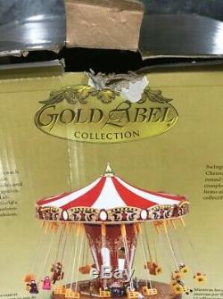 Mr Christmas Gold Label World's Fair Musical Swing Carousel In Original Box