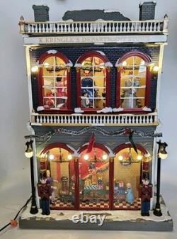Mr. Christmas Hyde Park Animated Village K. Kringle's Department Store READ