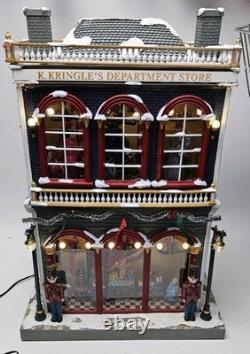 Mr. Christmas Hyde Park Animated Village K. Kringle's Department Store READ