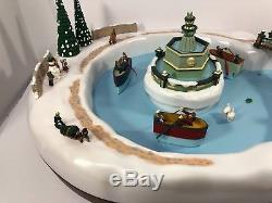 Mr. Christmas Winter Waterland Animated Water Fountain Complete Original Box