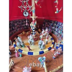 Mr Christmas World's Fair circus Gold Label collectible animated